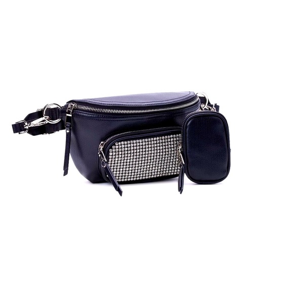Nwt Madden NYC Crystal Crossbody Fanny pack - Picture 3 of 5